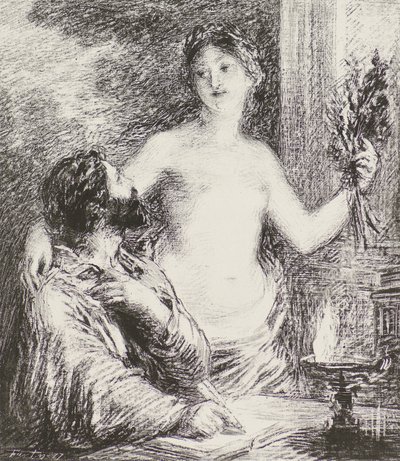 ミュージシャン 作： Ignace Henri Jean Fantin Latour