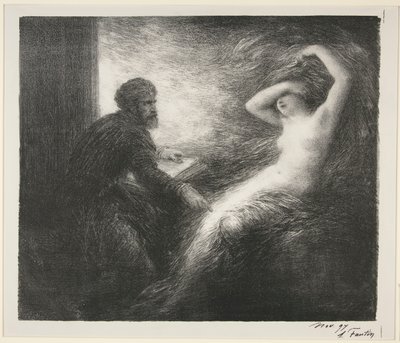 パルジファル: 第2幕. クンドリーの喚起 作： Ignace Henri Jean Fantin Latour