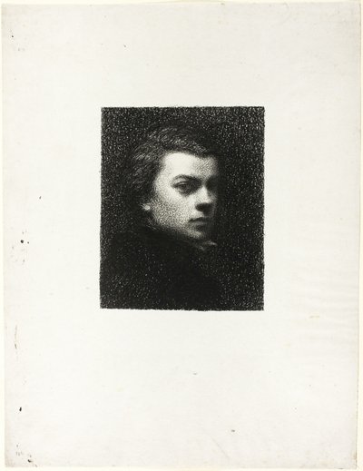 17歳の芸術家の肖像 作： Ignace Henri Jean Fantin Latour