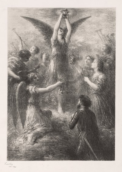 ローエングリンへの序曲 作： Ignace Henri Jean Fantin Latour