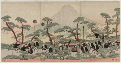 富士山麓の行列 作： Ignace Henri Jean Fantin Latour