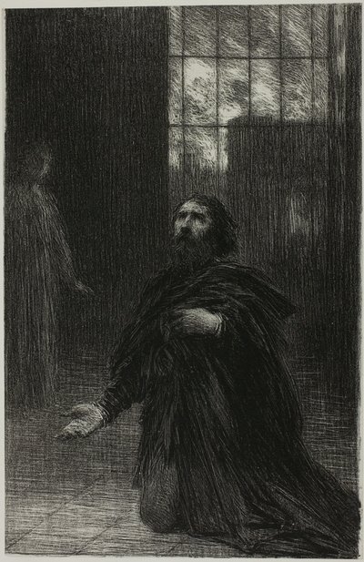 歌劇『リエンツィ』第5幕：リエンツィの祈り 作： Henri Fantin Latour