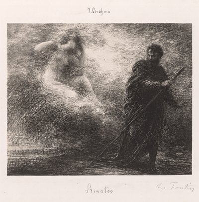 リナルド 作： Ignace Henri Jean Fantin Latour