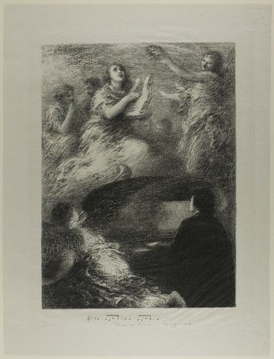 ロベルト・シューマン最後の作曲 作： Henri Fantin Latour