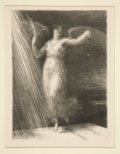 R?veil (ドーン) 作： Ignace Henri Jean Fantin Latour