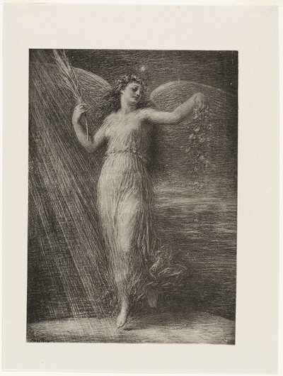 目覚め 作： Ignace Henri Jean Fantin Latour