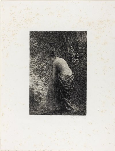 立ち湯 作： Ignace Henri Jean Fantin Latour