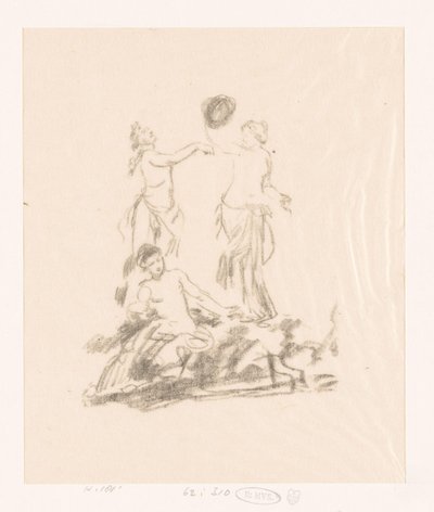 3 人の踊る女性の研究 作： Ignace Henri Jean Fantin Latour