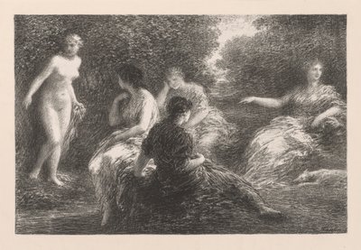 ザ・バザーズ 作： Ignace Henri Jean Fantin Latour