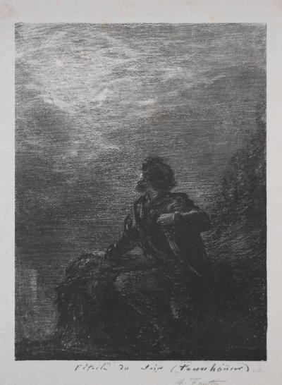 宵の明星 作： Ignace Henri Jean Fantin Latour