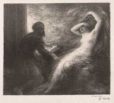 クンドリーの喚起 作： Ignace Henri Jean Fantin Latour