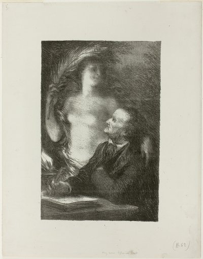 ザ・ミューズ 作： Ignace Henri Jean Fantin Latour
