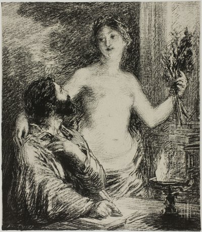 ミュージシャン 作： Ignace Henri Jean Fantin Latour