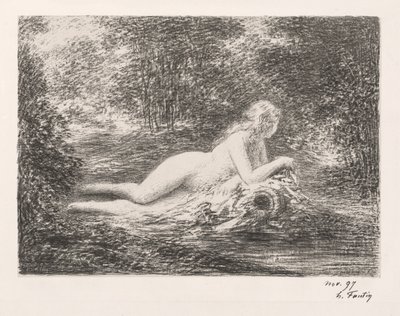 春 作： Ignace Henri Jean Fantin Latour