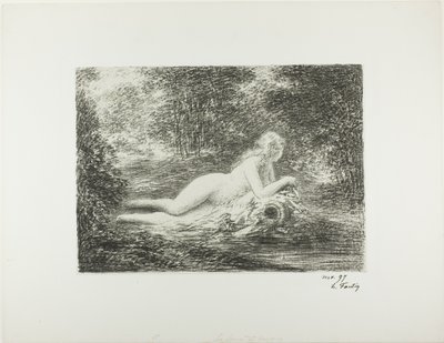 森の春 作： Ignace Henri Jean Fantin Latour