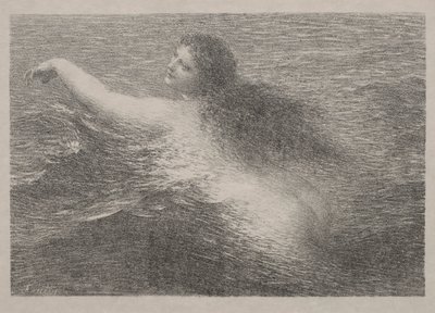 水の天才 作： Ignace Henri Jean Fantin Latour
