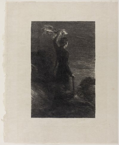 トリスタンとイゾルデ 第2幕 夜の合図 作： Ignace Henri Jean Fantin Latour