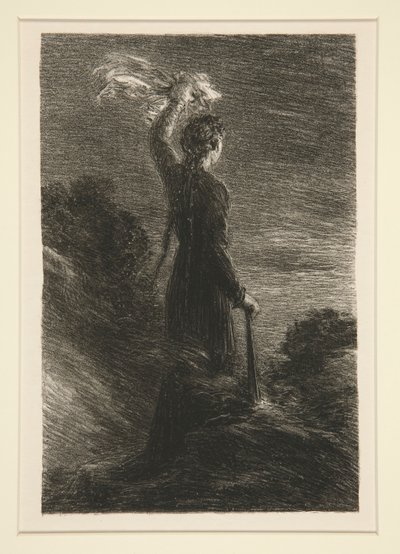 トリスタンとイゾルデ 第2幕 夜の合図 作： Ignace Henri Jean Fantin Latour