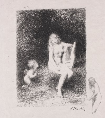 XXI 作： Ignace Henri Jean Fantin Latour