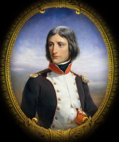 コルシカ共和国の第1大隊志願兵の副大佐としてナポレオンボナパルト 作： Henri Felix Emmanuel Philippoteaux