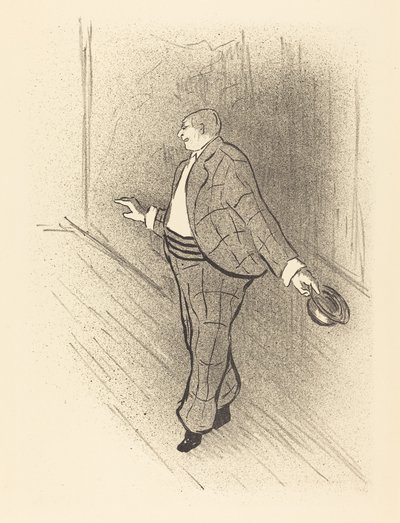 アメリカの歌手 作： Henri Gabriel Ibels