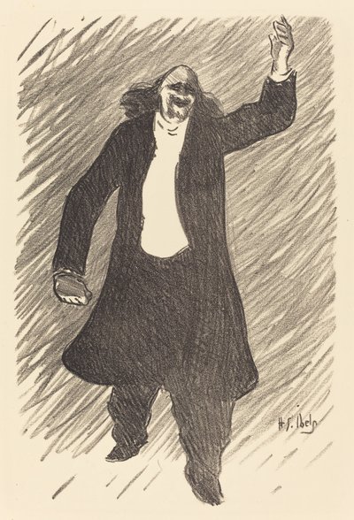 ホオジロ？ 作： Henri Gabriel Ibels