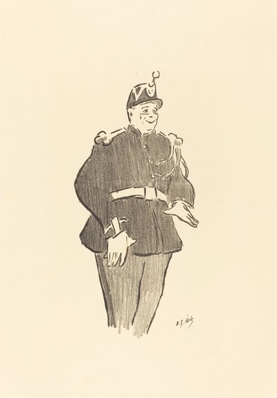 コンスタブル 作： Henri Gabriel Ibels