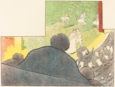 蜃気楼 作： Henri Gabriel Ibels