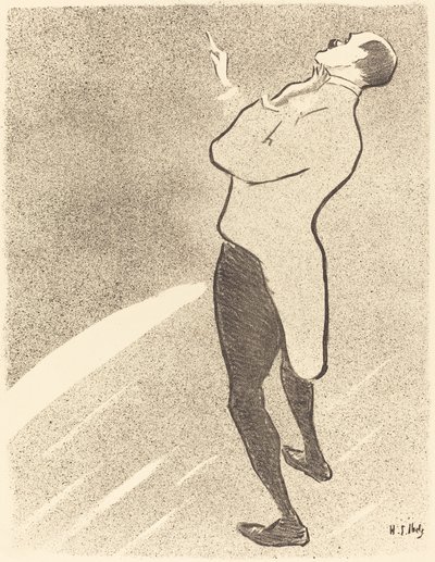 歌手 作： Henri Gabriel Ibels
