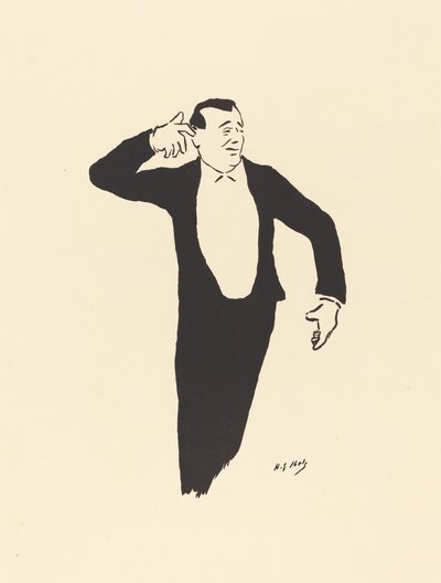 歌手 作： Henri Gabriel Ibels