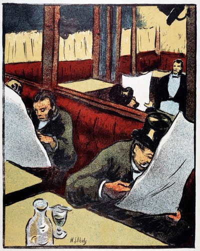 不明な画像 作： Henri Gabriel Ibels