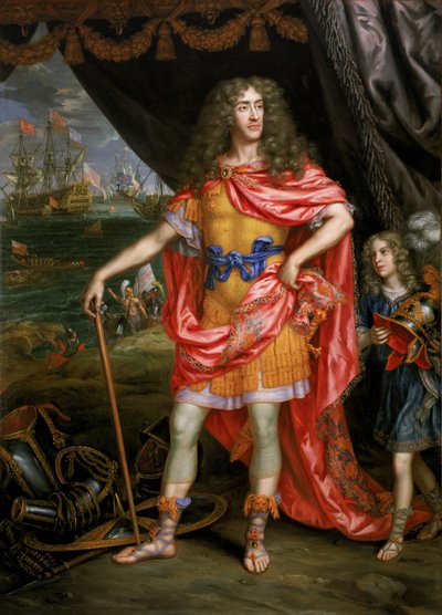 ヨーク公ジェームズ（1633-1701） 作： Henri Gascar