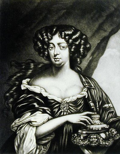 ソフィア・バークレー夫人の肖像（fl.1688）ロバート・ダンカートン（1744-c.1817）がイギリスの歴史のイラストリアス・キャラクター（メゾチント）から彫刻 作： Henri Gascard
