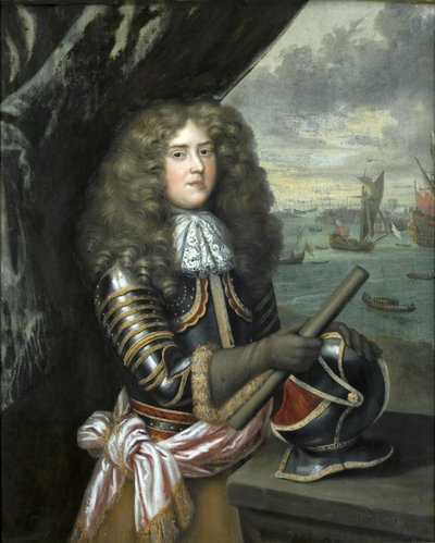 おそらくジョージ・レッグの肖像、最初の男爵ダートマス、1674-78年頃 作： Henri Gascard