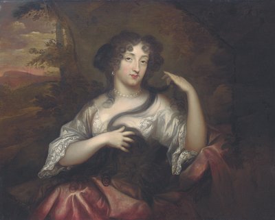 オルテンスマンチーニの肖像、1680年 作： Henri Gascard