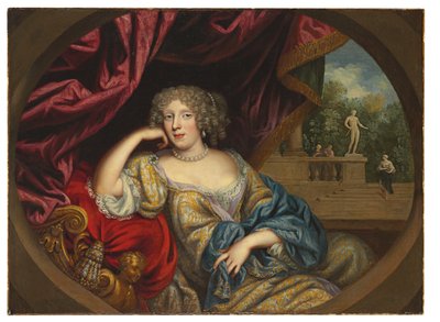 女性の肖像 作： Henri Gascard