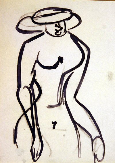 スズメバチ型のプロミネーター 作： Henri Gaudier Brzeska