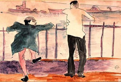 ザ・シーフロント 作： Henri Gaudier Brzeska