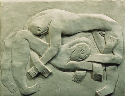 レスラー 作： Henri Gaudier Brzeska
