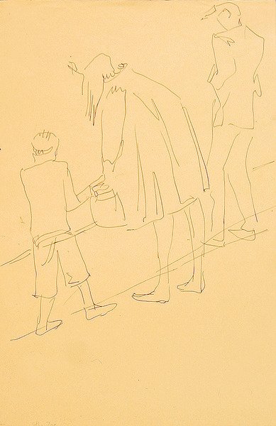 動物園にて 作： Henri Gaudier Brzeska