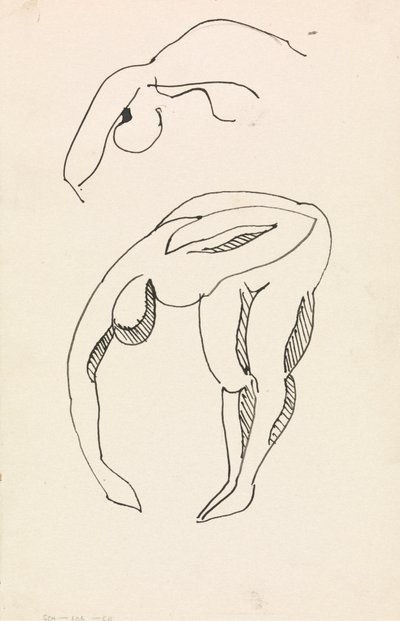 Figura de reverência 作： Henri Gaudier Brzeska
