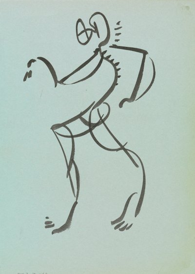 ダンシングフィギュア 作： Henri Gaudier Brzeska