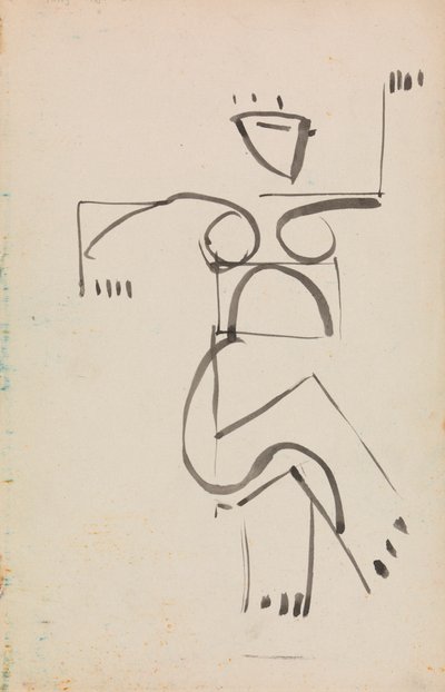 ダンシングフィギュア 作： Henri Gaudier Brzeska