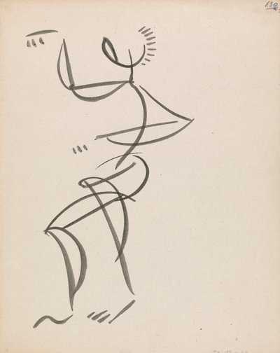 ダンシングフィギュア 作： Henri Gaudier Brzeska