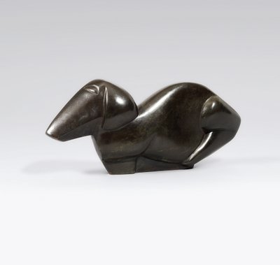 犬、 作： Henri Gaudier Brzeska