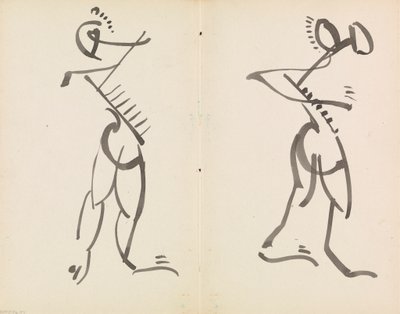 Duas Figuras Dançantes 作： Henri Gaudier Brzeska