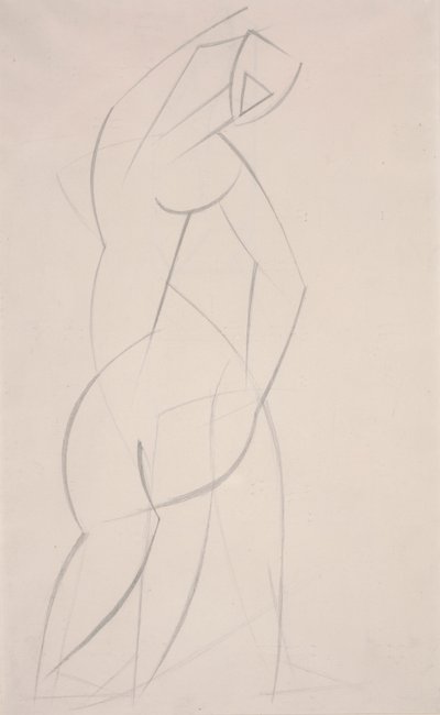 無題（レッドストーンダンサーのための研究） 作： Henri Gaudier Brzeska