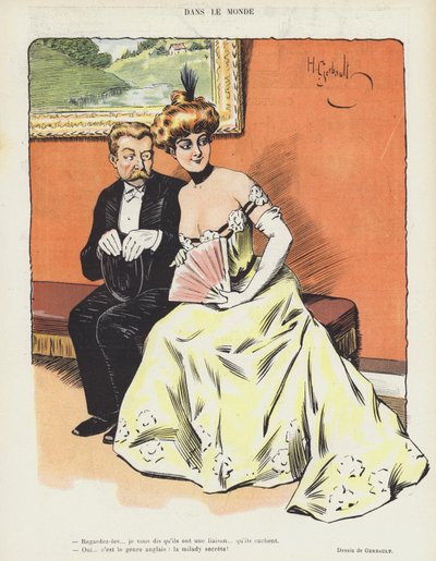 Le Rireのイラスト（カラーリソ） 作： Henri Gerbault