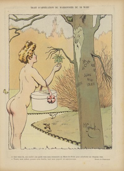 Le Rireのイラスト（カラーリソ） 作： Henri Gerbault