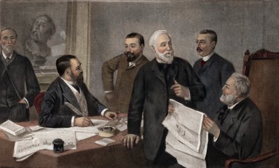 フランス共和国へ 作： Henri Gervex